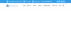 Desktop Screenshot of deltadallas.com